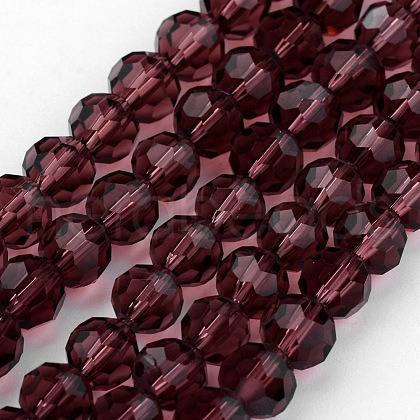Transparent Glass Bead Strands GLAA-G013-10mm-59-1