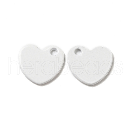 Spray Painted 201 Stainless Steel Charms STAS-G304-25B-1