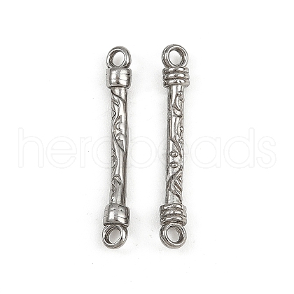 304 Stainless Steel Connector Charms STAS-F317-09P-1
