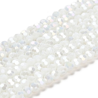 Opaque Glass Beads Stands EGLA-A035-P4mm-B01-1