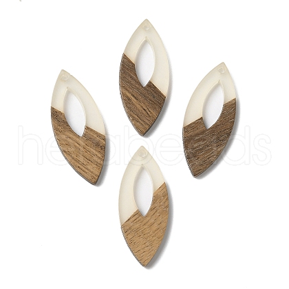Luminous Glow in the Dark Wood & Resin Pendant WOOD-H104-06-1