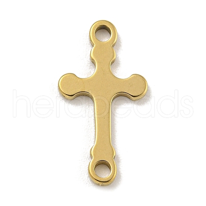 Ion Plating(IP) 201 Stainless Steel Connector Charms STAS-S146-08G-1