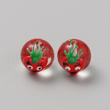 Transparent Glass Beads GGLA-WH0035-05C-1