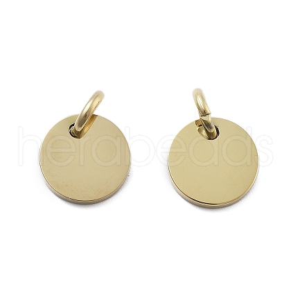 Geometric Figure Style 304 Stainless Steel Stamping Blank Tag Charms STAS-D302-03F-1
