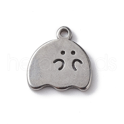 Non-Tarnish 304 Stainless Steel Pendants STAS-E190-02P-1