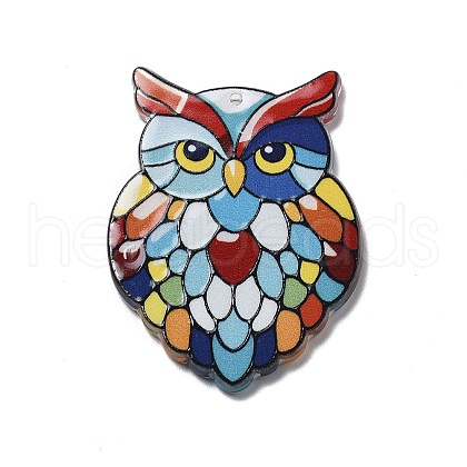 Acrylic Pendants OACR-I016-02F-1
