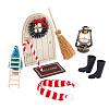 Christmas Theme Mini Display Decoration Kit AJEW-WH0291-32-1