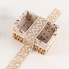 10 Yards Polyester Embroidery Lace Ribbon with Paillette PW-WG94215-03-4
