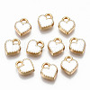 Alloy Enamel Charms ENAM-S126-015A-RS-1
