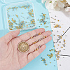 Unicraftale 400Pcs 8 Colors Rack Plating Brass Spacer Beads FIND-UN0004-40-2