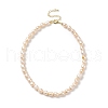 Mother's Day Jewellery Natural Pearl Beaded Necklaces for Women NJEW-JN04107-3