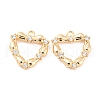 Brass Micro Pave Cubic Zirconia Pendants KK-E090-14G-1