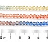 Transparent Painted Glass Beads Strands X1-DGLA-A034-T4mm-A02-3