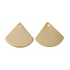 Brass Pendants X-KK-P259-08G-1