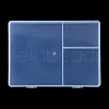 Transparent Plastic Bead Containers CON-YW0001-54-1