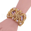 Aluminium Wire Wrapped Bangles FS-WGD2B4F-04-1