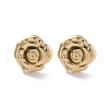 Ion Plating(IP) 304 Stainless Steel Stud Earrings EJEW-K281-10G-2