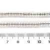 Electroplated Non-magnetic Hematite Beads Strands G-P571-I01-01-5