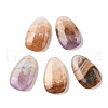 Natural Amethyst Lace Agate Pendants G-A244-02-1