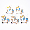 Alloy Enamel Pendants ENAM-N054-013A-1