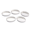 Non-Tarnish 304 Stainless Steel Cabochon Settings STAS-Y001-07B-P-1