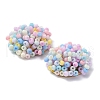 Glass Seed Beaded Cabochons FIND-G058-02A-3