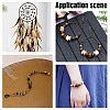 GOMAKERER 240Pcs 4 Styles Wood European Beads WOOD-GO0001-11-6