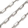 304 Stainless Steel Paperclip Chains CHS-A016-40P-A-1