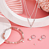   6Pcs 3 Style 925 Sterling Silver Charms STER-PH0001-84-5