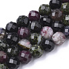 Natural Tourmaline Beads Strands X-G-S345-8mm-001-1