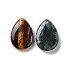 Natural & Synthetic Mixed Gemstone Pendants G-M395-01-2