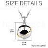Stainless Steel Pendant Necklaces PW-WG64110-01-2