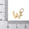 304 Stainless Steel Enamel Charms STAS-G353-01G-W-3