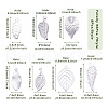  Jewelry 56Pcs 7 Style 304 Stainless Steel Pendants STAS-PJ0001-20-4