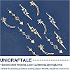 Unicraftale 12Pcs 6 Styles  201 Stainless Steel Pendants STAS-UN0034-04-4