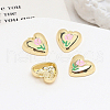 Alloy Enamel Pendants INS-PW0001-17B-1