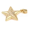 Rack Plating Brass Pendants KK-R165-06G-2