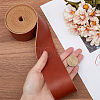 2M Flat AB Grade Cowhide Leather Cord AJEW-WH0479-73D-04-3