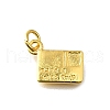 Brass Pendants KK-Z102-17G-1