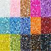 19500Pcs 15 Colors Transparent Colours Rainbow Glass Round Bugle Beads GLAA-CJ0002-31-3