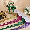 Gorgecraft 5 Yards Polyester Wavy Fringe Trim Ribbon OCOR-GF0003-45A-4