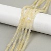 Watermelon Stone Glass Beads Strands G-U026-B03-4mm-1