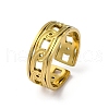 304 Stainless Steel Cuff Rings RJEW-Q020-07G-2
