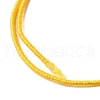 6Pcs 6 Colors Round Polyester Ultra-Thin Elastic Thread for Sewing Machines EW-K001-01B-0.5mm-4