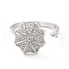 Umbrella Rotatable Open Ring for Women RJEW-M139-08P-1