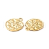 Ion Plating(IP) 304 Stainless Steel Pendants STAS-P324-32G-3
