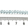 Transparent Baking Paint Glass Beads Strands X1-DGLA-A034-T4mm-D06-4