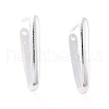 925 Sterling Silver Ice Pick Pinch Bails STER-D035-23S-02-1