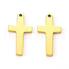 PVD Vacuum Plating 304 Stainless Steel Pendants STAS-N092-53G-2