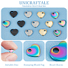 Unicraftale 80Pcs 4 Style 201 & 304 Stainless Steel Charms STAS-UN0053-28-5